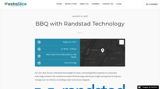 BBQ with Randstad Technology | The Place for Tech |On-demand ...