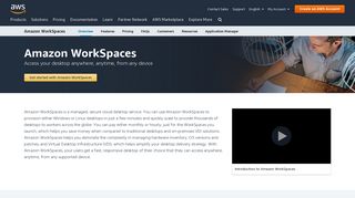 Amazon WorkSpaces - AWS - Amazon.com