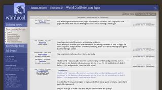 World Dial Point user login - Voice over IP - Whirlpool Forums