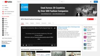 WFX (World Fashion Exchange) - YouTube