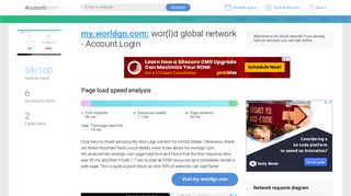 Access my.worldgn.com. wor(l)d global network - Account Login