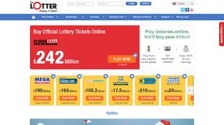 theLotter: Play Lottery Online | Lotto Tickets and Results