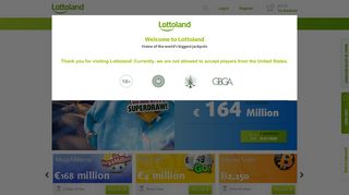 Lottery online - international lotteries at Lottoland.com