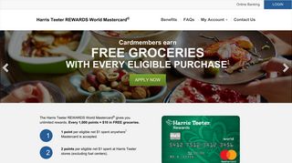 Harris Teeter REWARDS World Mastercard® | Home