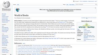 World of Books - Wikipedia
