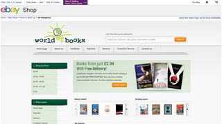 World of Books Ltd | eBay Shops