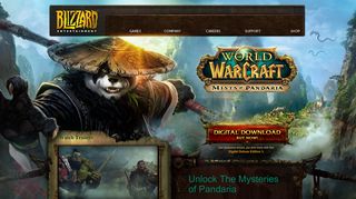 Blizzard Entertainment:World of Warcraft: Mists of Pandaria