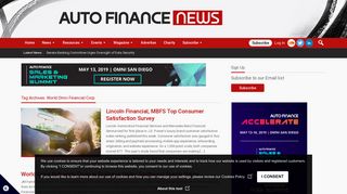 World Omni Financial Corp. - Auto Finance News