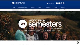 Mission Trips for College Age | Semesters - Adventures in Missions