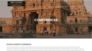 Sanskritassociation - Conferences - International Association of ...