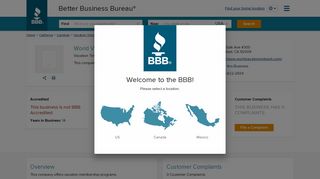 World Vacation Network | Better Business Bureau® Profile