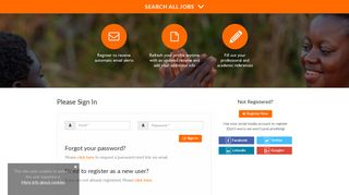 User Sign-in | World Vision - World Vision Careers