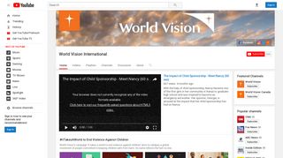 World Vision International - YouTube