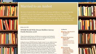 Married to an Ambot: WWDB World Wide Dream Builders Amway ...