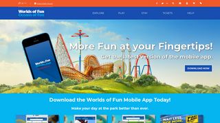 Free Mobile App | Worlds of Fun