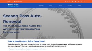 Season Pass Auto-Renewal | Worlds of Fun