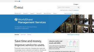 WorldShare Management Services - OCLC