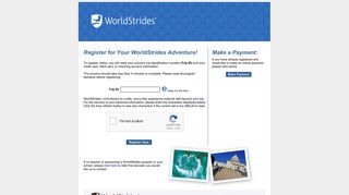 to Register - WorldStrides - Online Registration