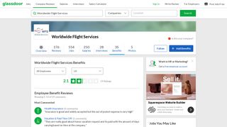 Worldwide Flight Services Employee Benefits and Perks | Glassdoor