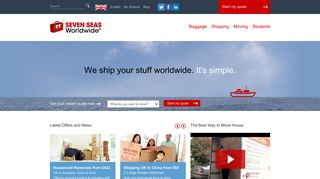 Seven Seas Worldwide Shipping United Kingdom - International ...