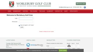 Login Required - Worlebury Golf Club :: Recognised in the January ...
