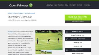Worlebury Golf Club | golf courses | Open Fairways
