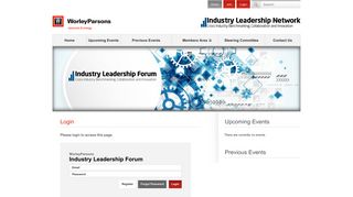 My Profile - WorleyParsons