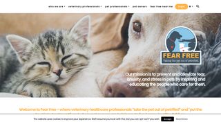 Fear Free Pets - Taking the 'Pet' out of Petrified