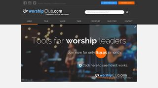 Homepage | Worship iClub. Music resources for worship leaders.