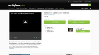Worship Is Not Rocket Science | Steelehouse Media Group ...