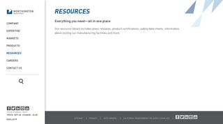 Resources - Worthington Industries