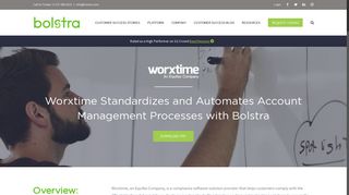 Worxtime Standardizes and Automates Account Management ... - Bolstra