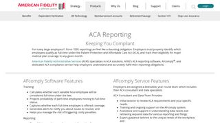 ACA (Affordable Care Act) Reporting Software and Services ...