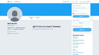 WOU Moodle (@WOUMoodle) | Twitter