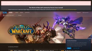World of Warcraft Forums - Blizzard Entertainment