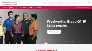 Woolworths Group: Quality Brands and Trusted Retailing
