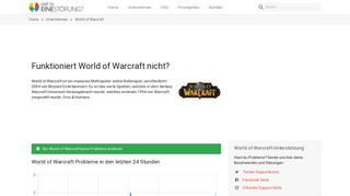 World of Warcraft funktioniert nicht? Aktueller Status, Probleme und ...