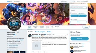 BlizzardCS (@BlizzardCS) | Twitter