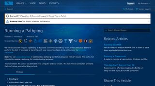 Running a Pathping - Blizzard Support - Blizzard Entertainment