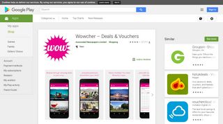 Wowcher – Deals & Vouchers – Apps on Google Play