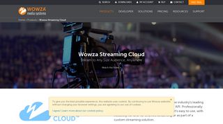 Online Video Streaming Platform | Wowza Streaming Cloud