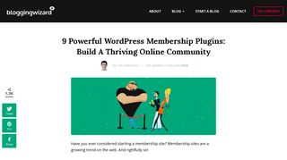 9 Best WordPress Membership Plugins For 2019 – Build A Thriving ...