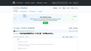 WordPress/wp-login.php at master · WordPress/WordPress · GitHub