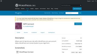 WPConnect | WordPress.org
