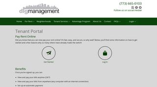 Tenant Portal - DLG Management