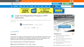 Login And Registration Process In WPF application - C# Corner