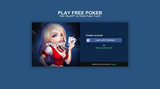 PlayWPT - Play Free Texas Holdem Poker by the World Poker Tour