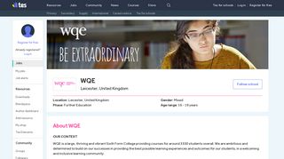WQE - Tes Jobs