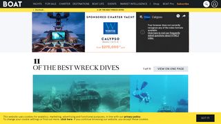 11 of the best wreck dives | Boat International