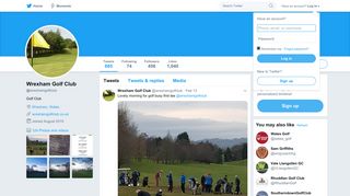 Wrexham Golf Club (@wrexhamgolfclub) | Twitter